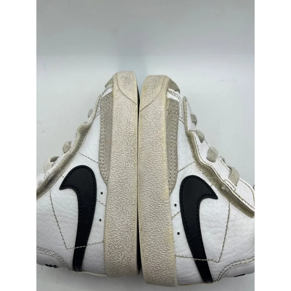 Nike Blazer Mid Toddler Shoes White Black‎ Red Casual Sneakers Kids Size